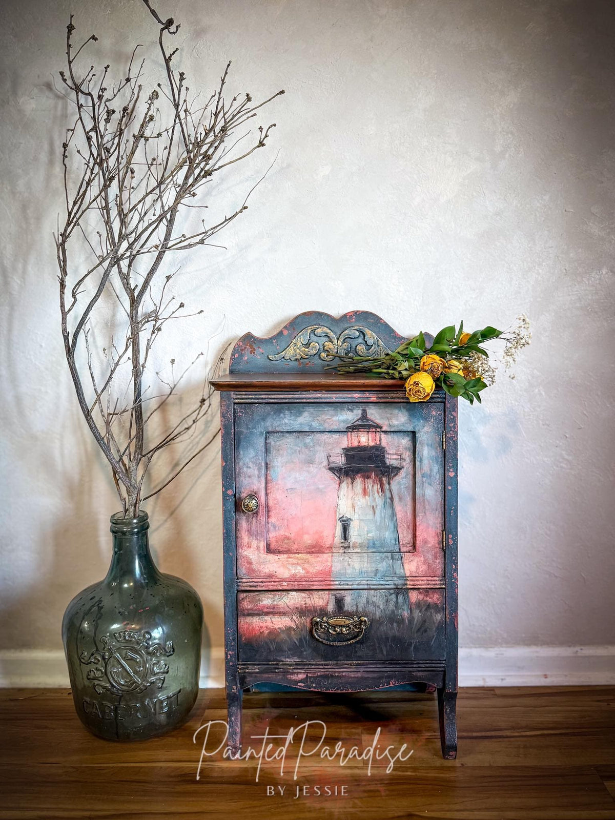 Cockspur Lighthouse Whimsykel Designs Decoupage Tissue Paper Art Supplies for DIY Crafts