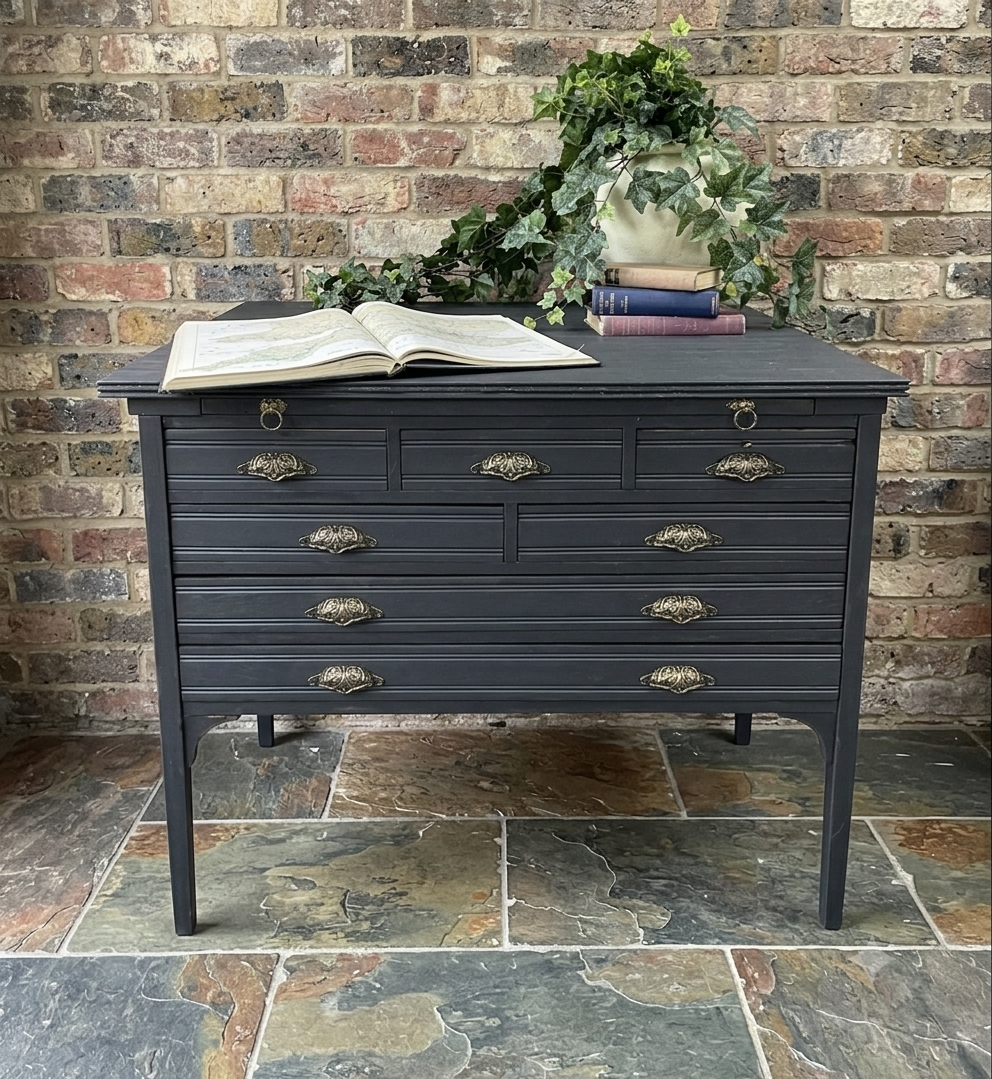 Alchemy, plan chest, architects drawers, academia