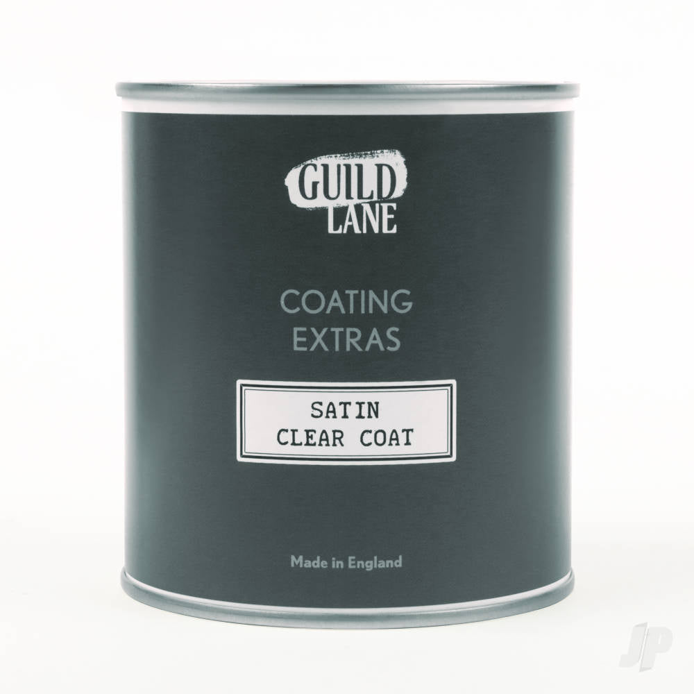 Acrylic Satin Top Coat, Clear - Guild Lane Coating Extras