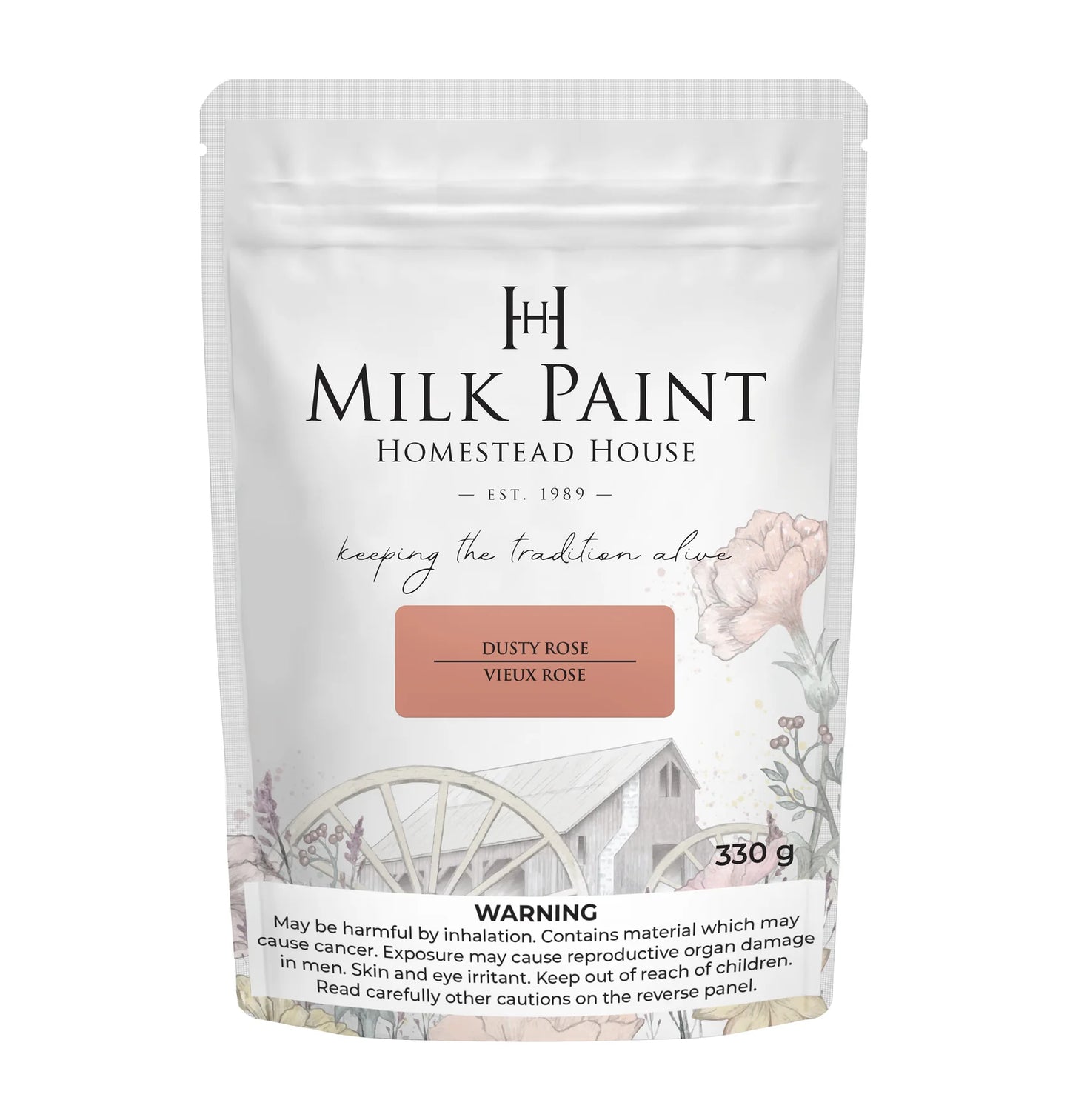 Milk paint by Homestead House - DUSTY ROSE