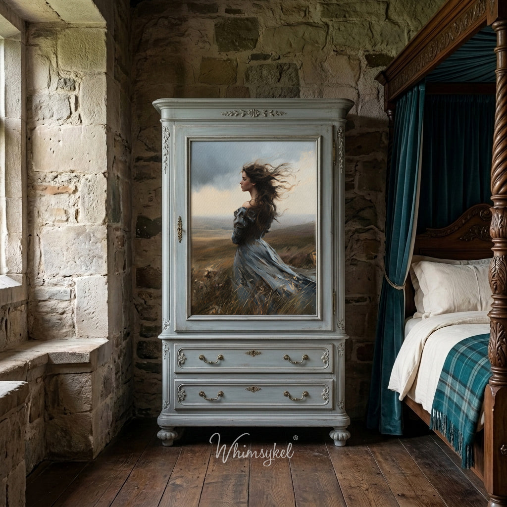 Waiting | 18 lb Whimsykel Decoupage Tissue Paper | 21x29 Inches