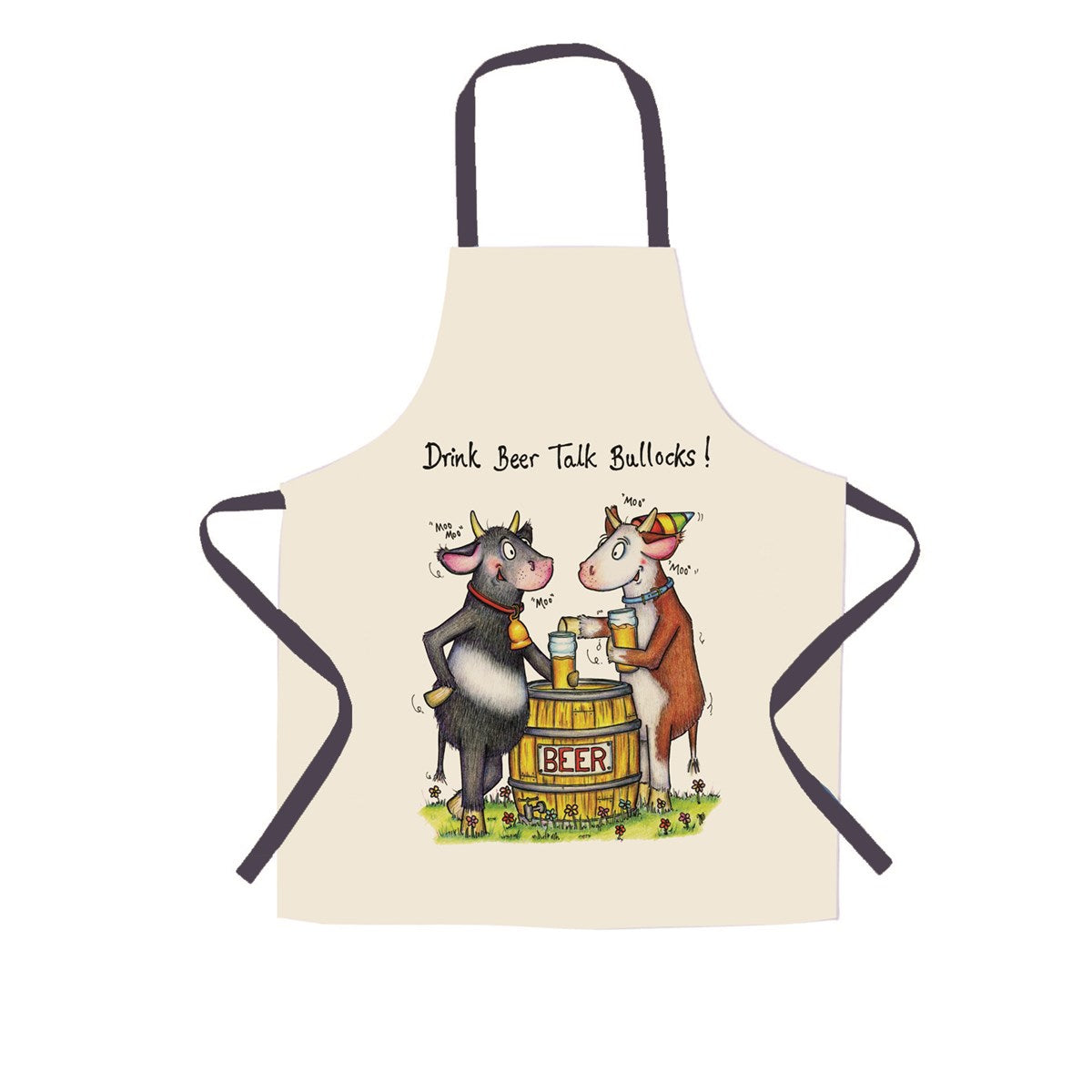 Drink Beer Talk Bullocks Apron
