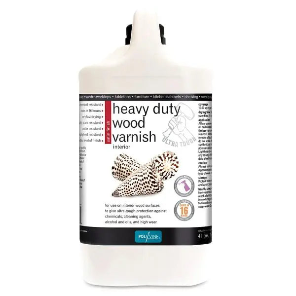 Polyvine heavy duty wood varnish