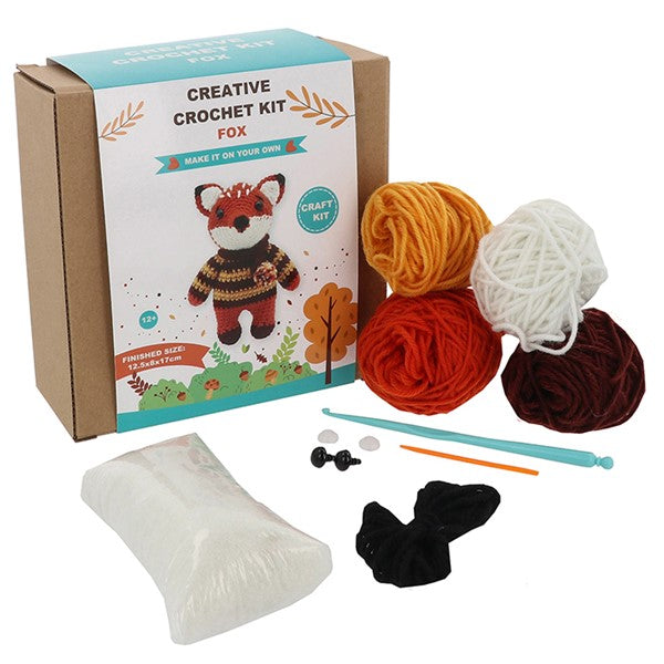 Creative Crochet Kit Fox