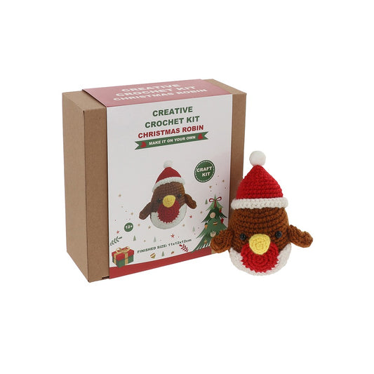 Creative Crochet Xmas Robin