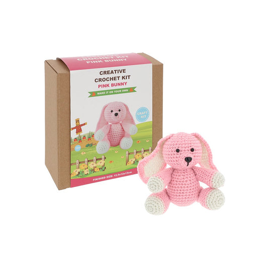 Creative Crochet Pink Bunny
