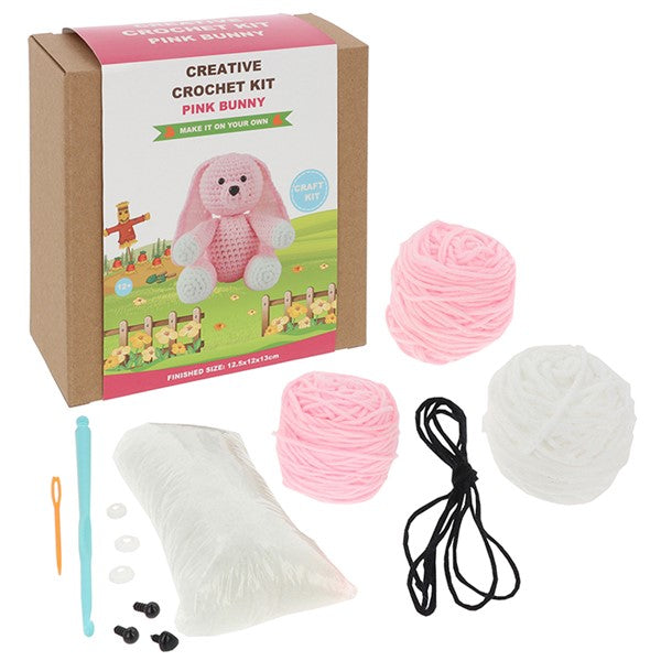 Creative Crochet Pink Bunny