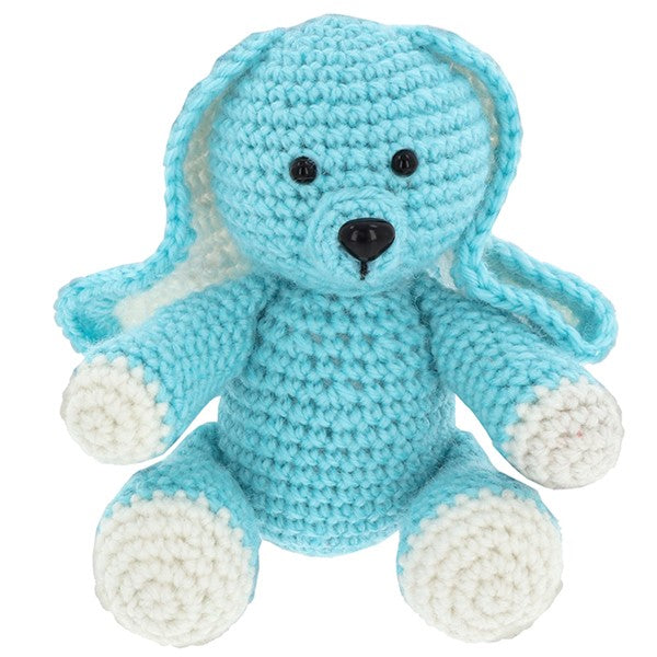 Creative Crochet Blue Bunny