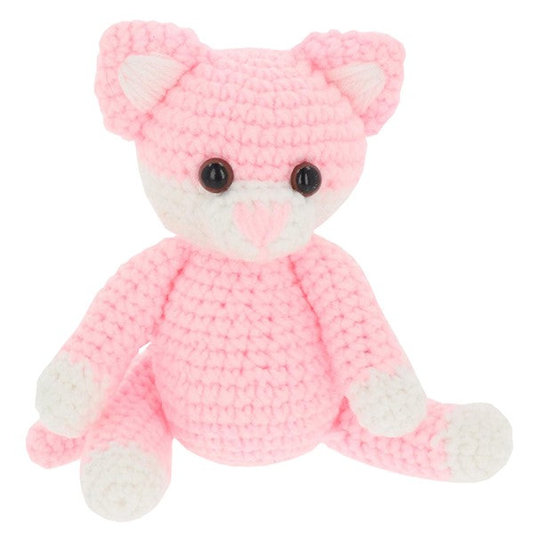 Creative Crochet Pink Kitten