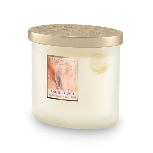 Heart and Home - Twin Wick Candle - Angel Touch