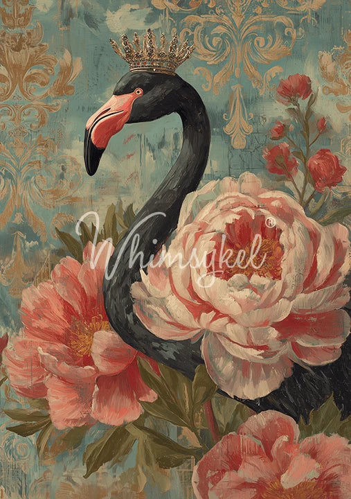 Blackwater Belle | 18 lb Whimsykel designs Decoupage Tissue Paper | 21x29 in