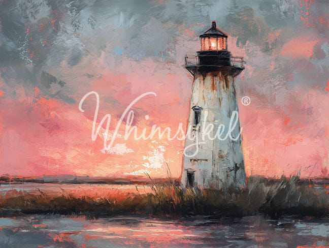 Cockspur Lighthouse Whimsykel Designs Decoupage Tissue Paper Art Supplies for DIY Crafts