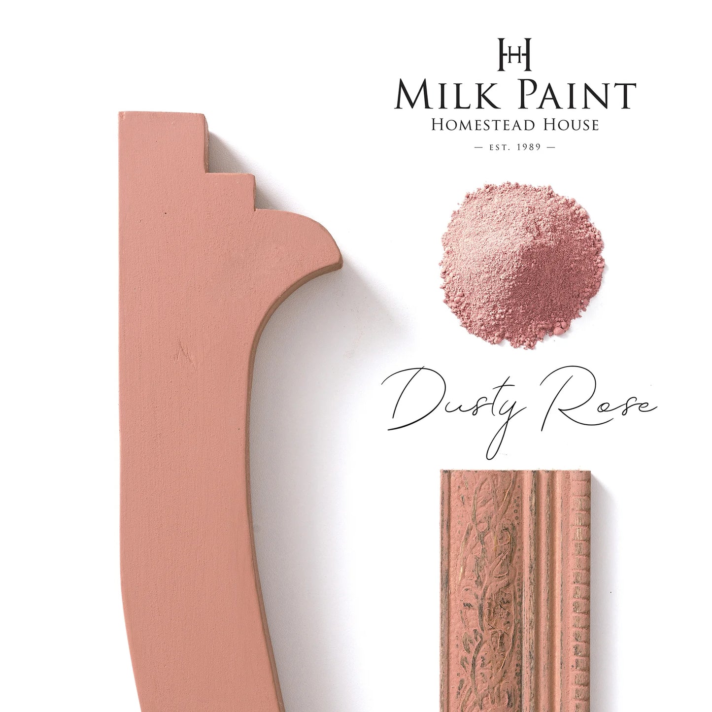 Milk paint by Homestead House - DUSTY ROSE