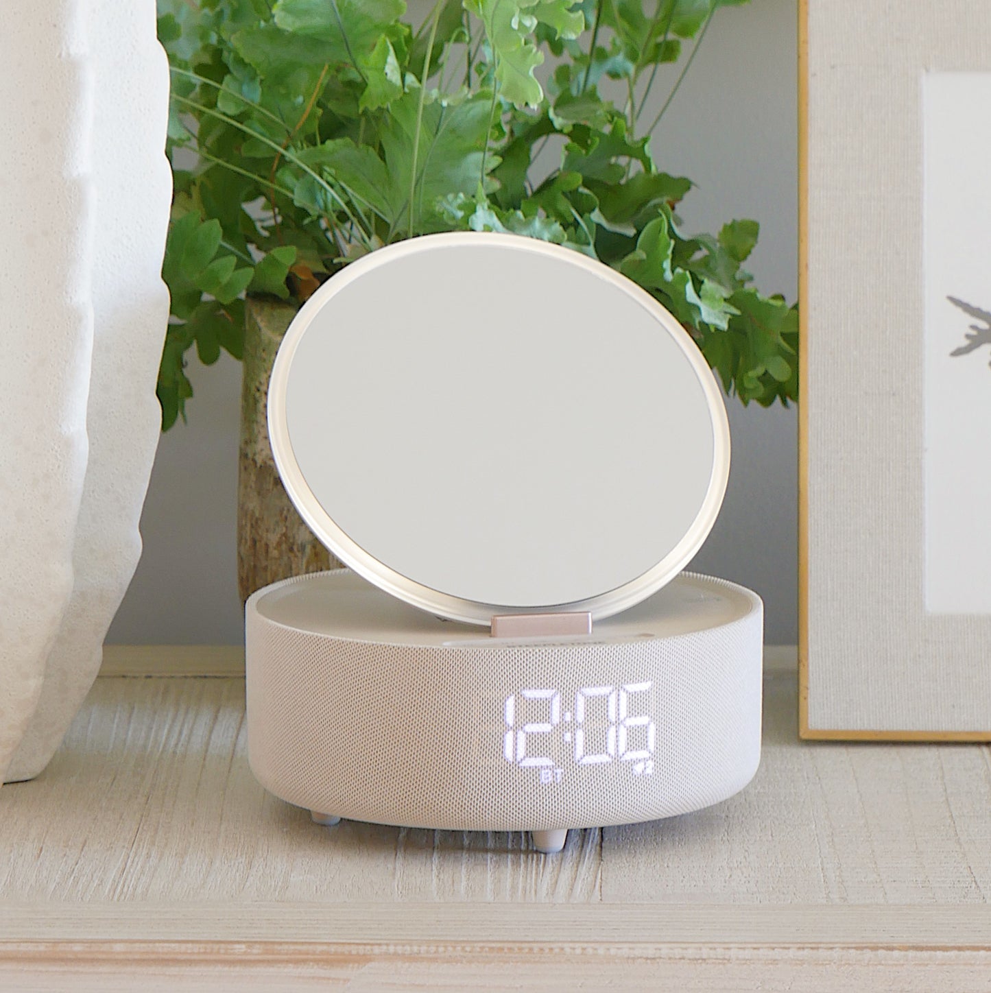 Glow Alarm Clock Bluetooth Speaker