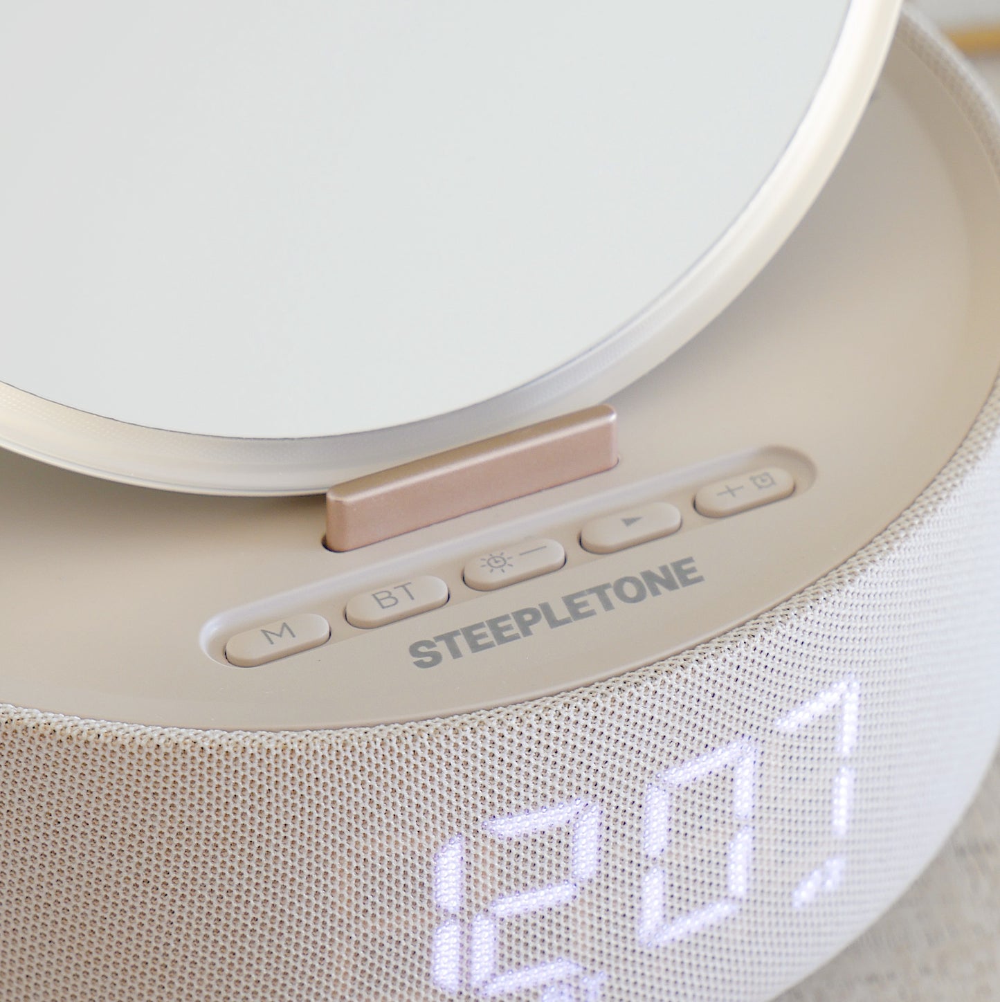 Glow Alarm Clock Bluetooth Speaker