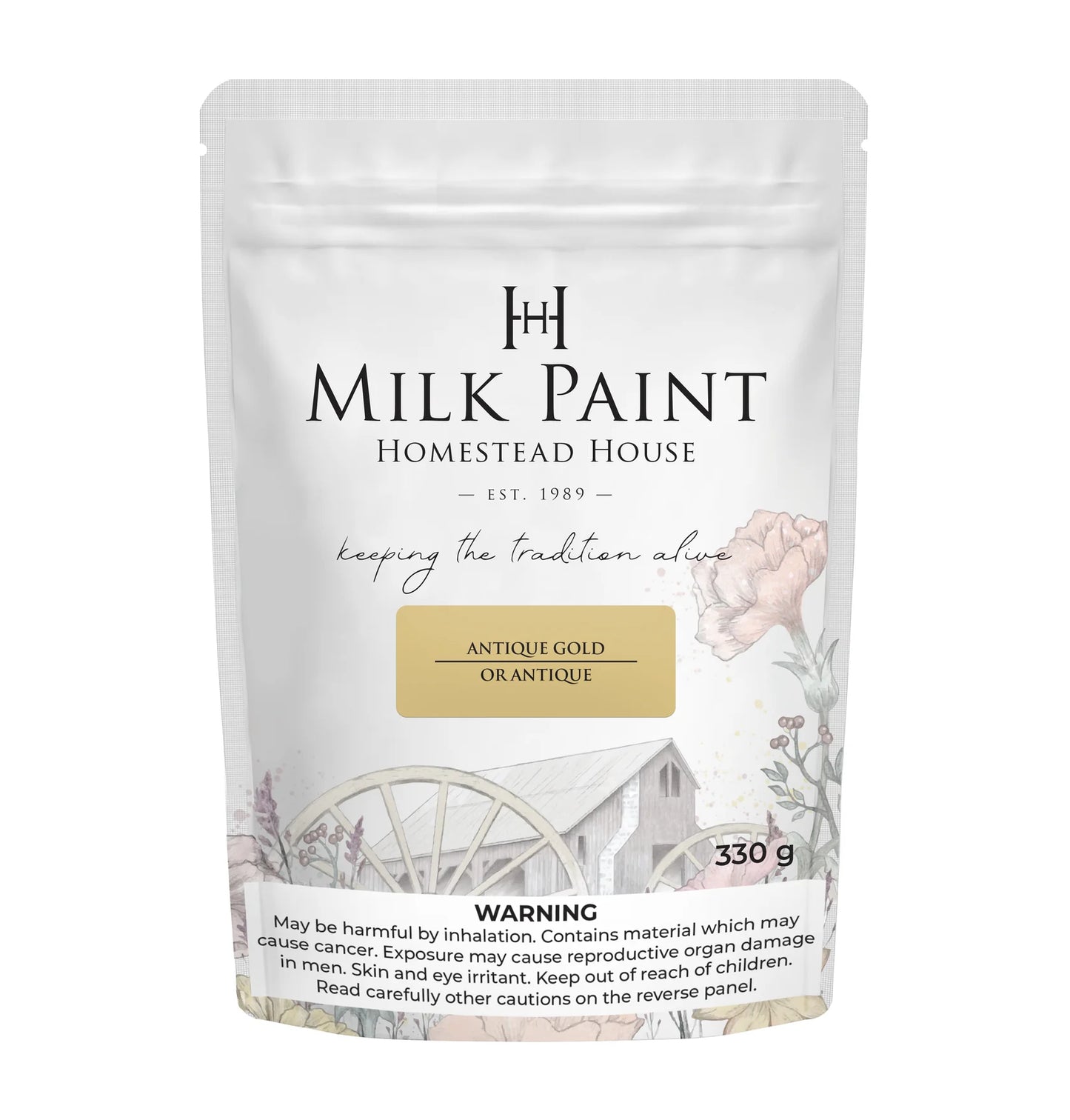 Milk paint by Homestead House - ANTIQUE GOLD