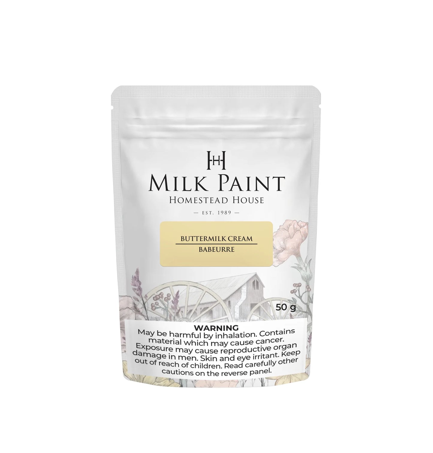 Milk paint by Homestead House - BUTTERMILK CREAM