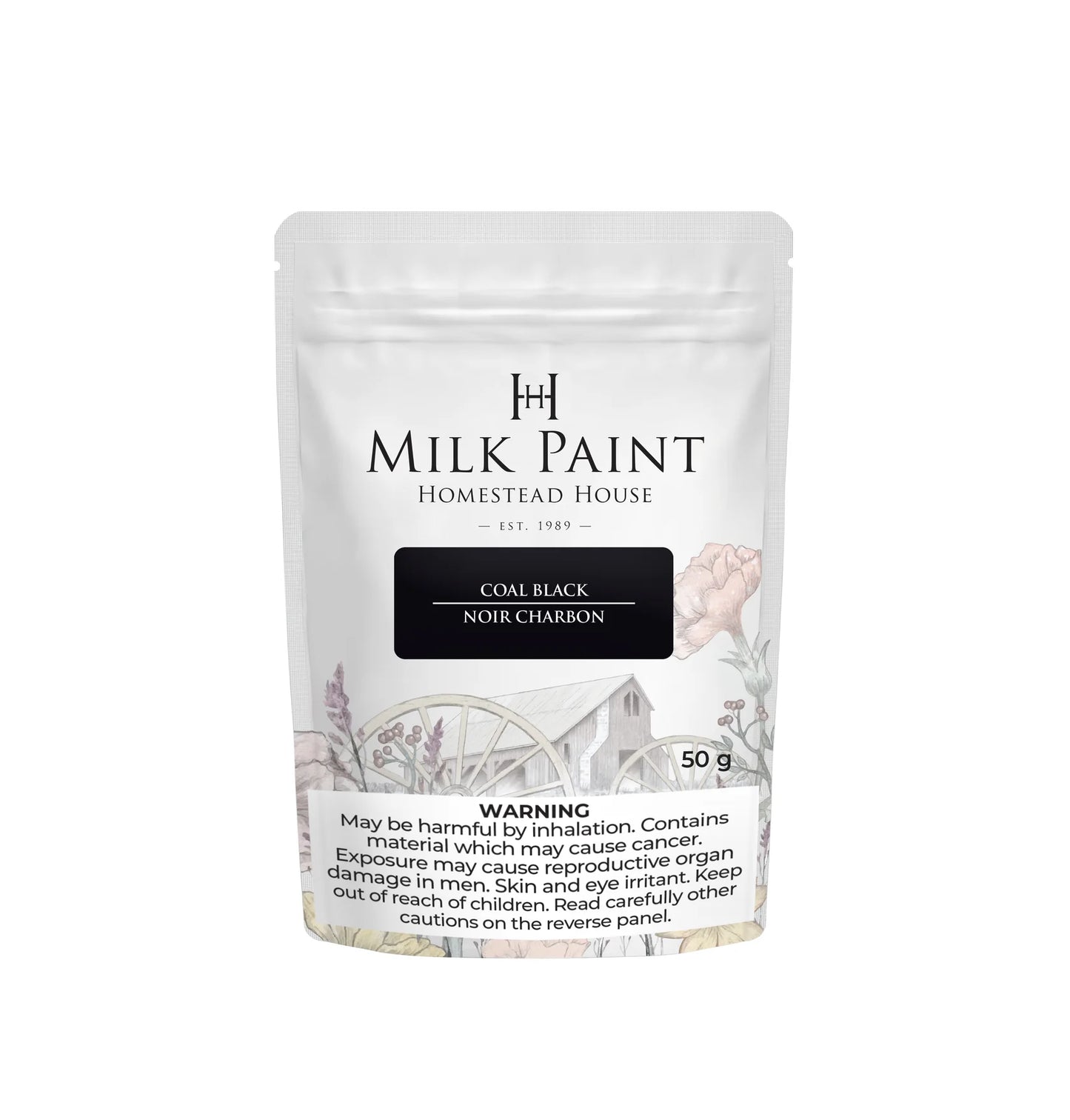 Milk paint by Homestead House - COAL BLACK