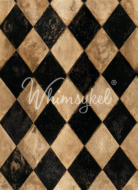Harlequin Relic | 18 lb Whimsykel Decoupage Tissue Paper | 21x29 Inches