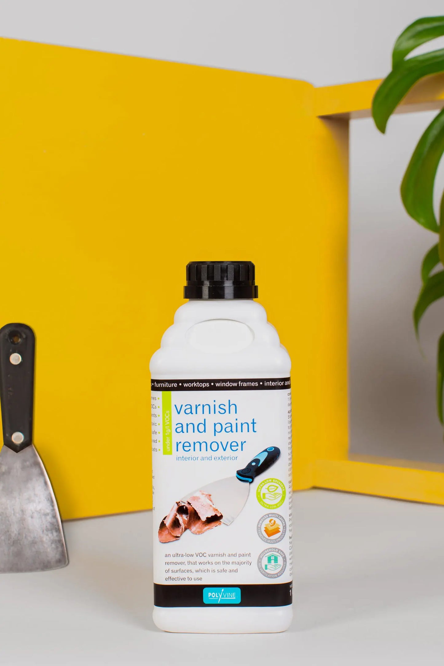 Eco friendly Polyvine paint and varnish remover