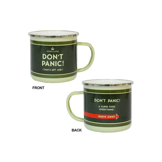 Dads army enamel mug