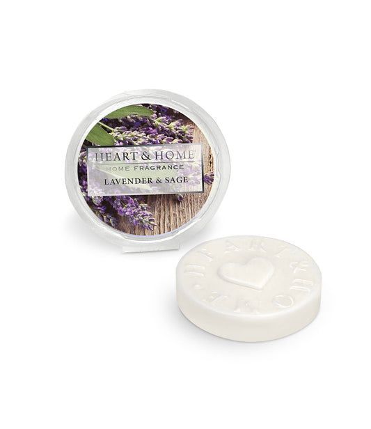 Heart and Home - Wax Melt - Lavender & Sage