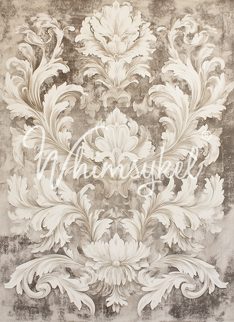 Neutral Baroque | 18 lb Whimsykel Decoupage Tissue Paper | 21x29 Inches