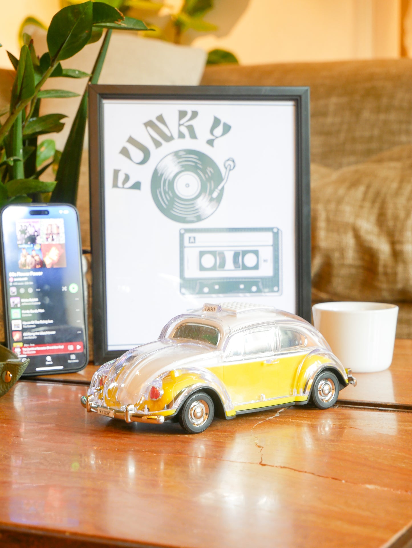 Retro Taxi Bluetooth Speaker