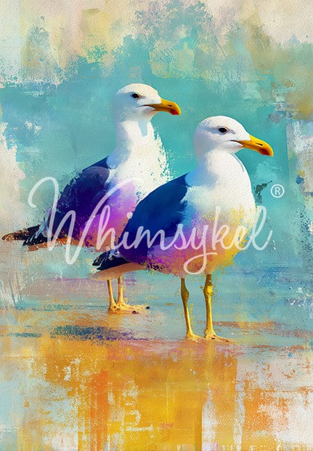 Saltwater Pause Whimsykel Designs Decoupage Tissue Paper Art Supplies for DIY Crafts