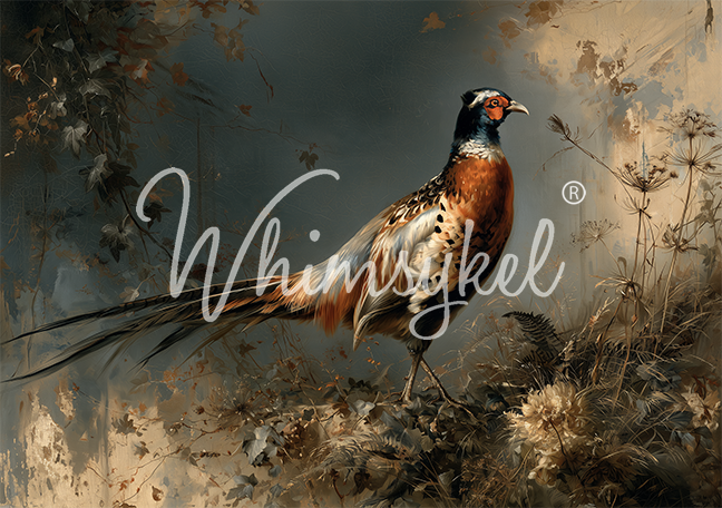 The Visitor| 18 lb Whimsykel Decoupage Tissue Paper | 29x21 in