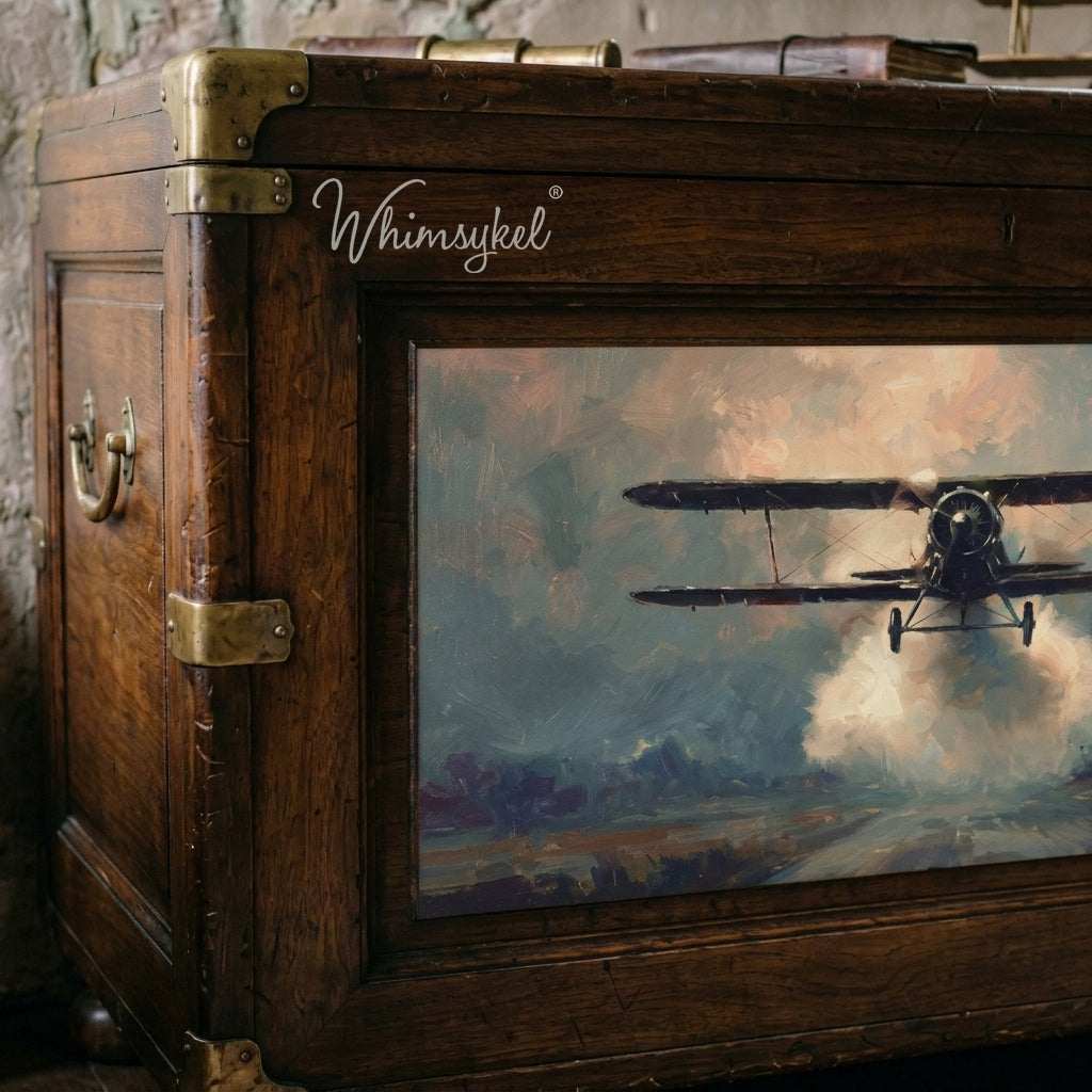 Vintage Voyage | 18 lb Whimsykel Decoupage Tissue Paper | 29x21 in