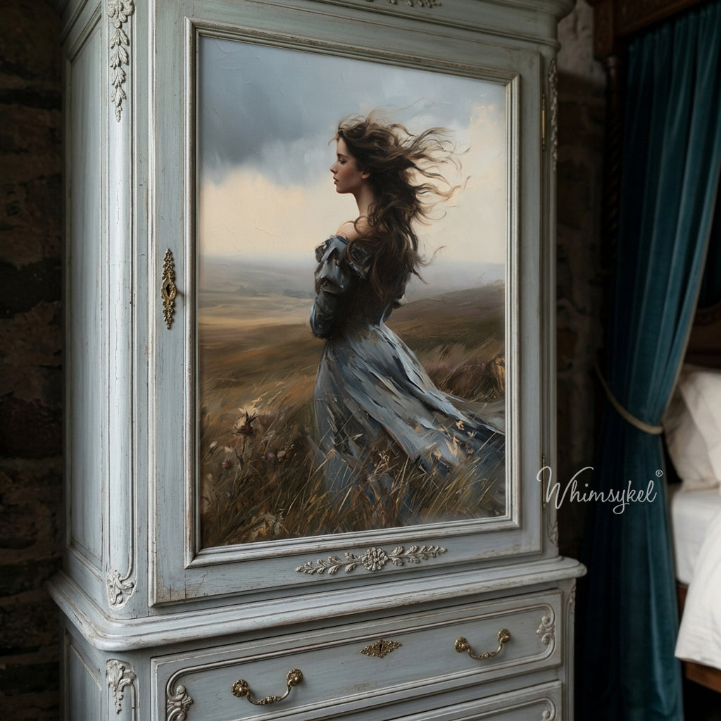 Waiting | 18 lb Whimsykel Decoupage Tissue Paper | 21x29 Inches