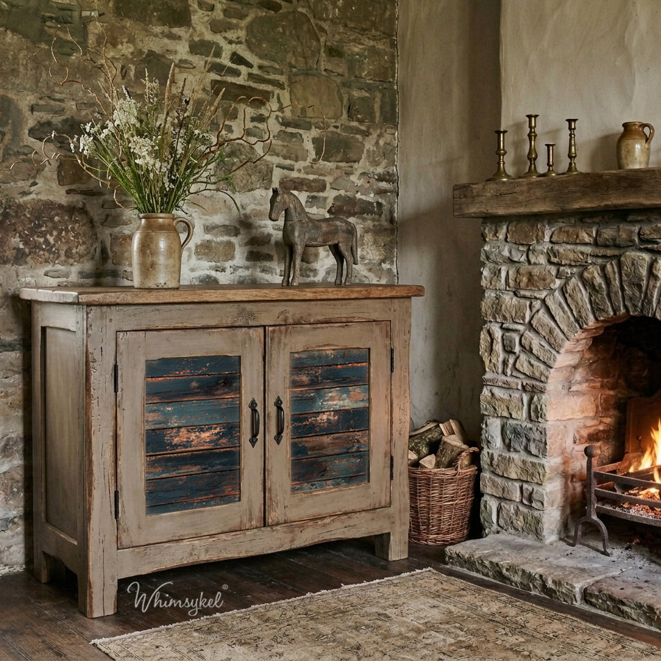 Weathered Wood | 18 lb Whimsykel Decoupage Tissue Paper | 21x29 Inches