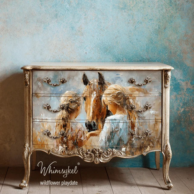 Wildflower Playdate Whimsykel Designs Decoupage Tissue Paper Art Supplies for DIY Crafts