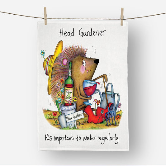 Water Regularly Tea Towel